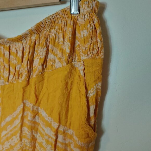 Harem Genie Pant Free People Beach Slouchy Capri Summer Pant Crop Jogger Boho - Picture 3 of 8